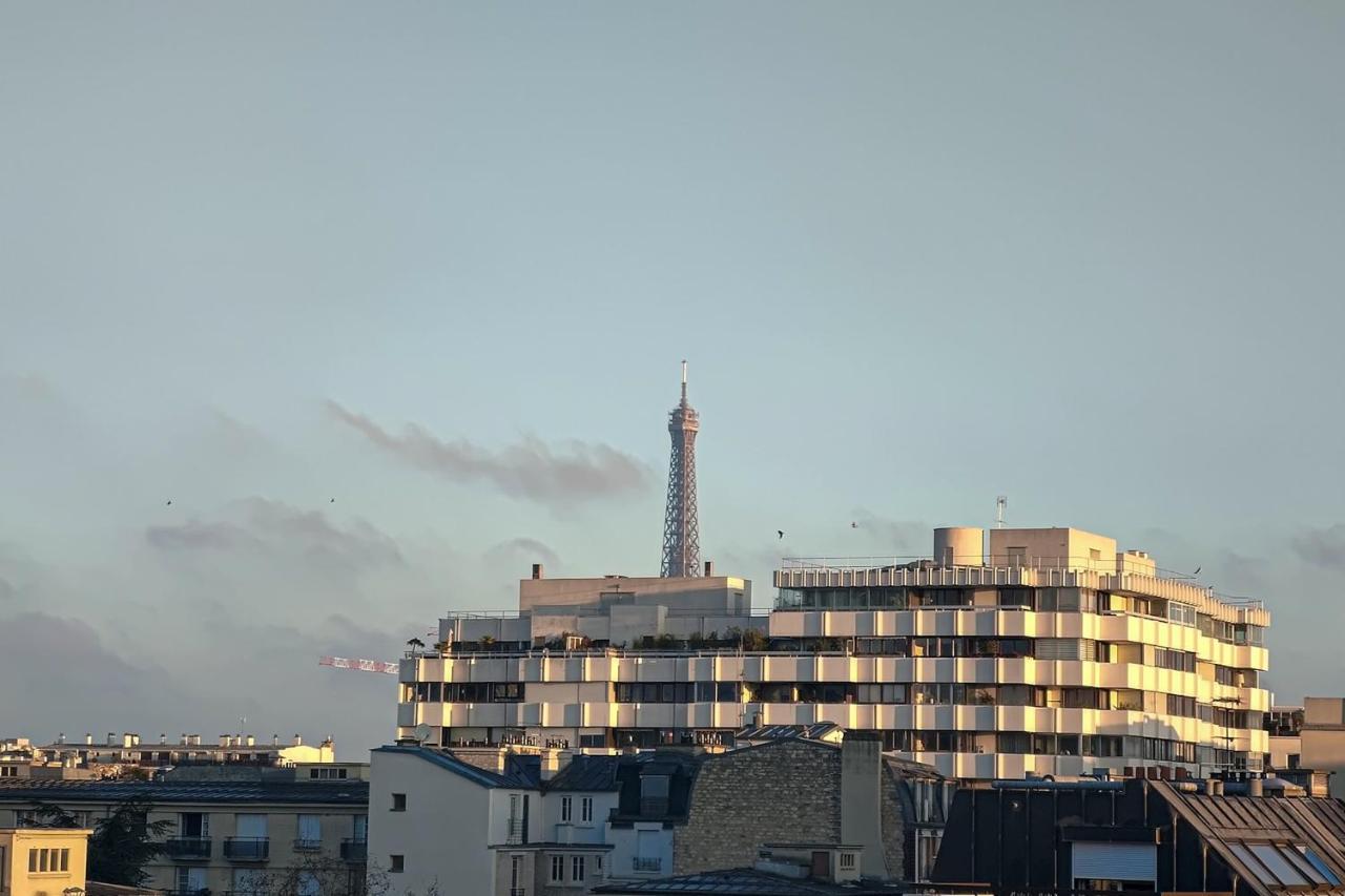 Apartamento Beautiful And Bright Appt With Eiffel Tower View París Exterior foto